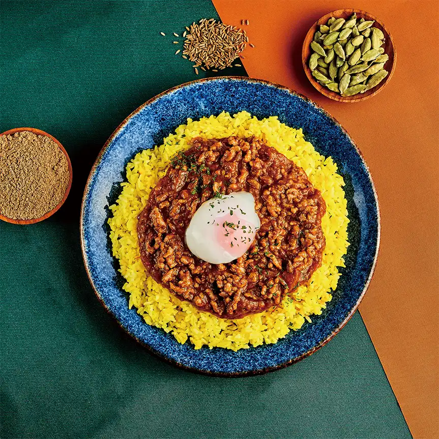 キーマカレー画像 2